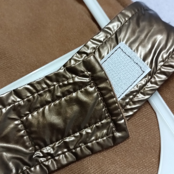 Top Paw bronze coat with fur collar coat for dogs new with tag - Picture 7 of 7